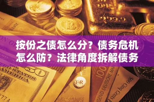 武汉按份之债怎么分？债务危机怎么防？法律角度拆解债务分配与风险自保指南