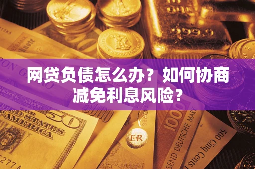 武汉网贷负债怎么办？如何协商减免利息风险？