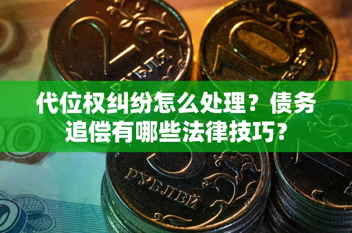 武汉代位权纠纷怎么处理？债务追偿有哪些法律技巧？