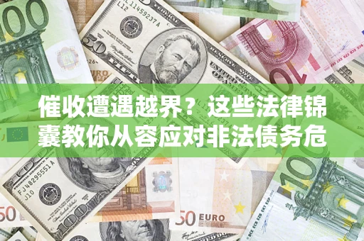 武汉催收遭遇越界？这些法律锦囊教你从容应对非法债务危机