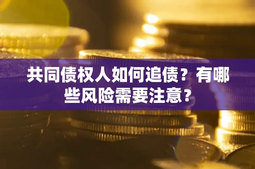 武汉共同债权人如何追债？有哪些风险需要注意？