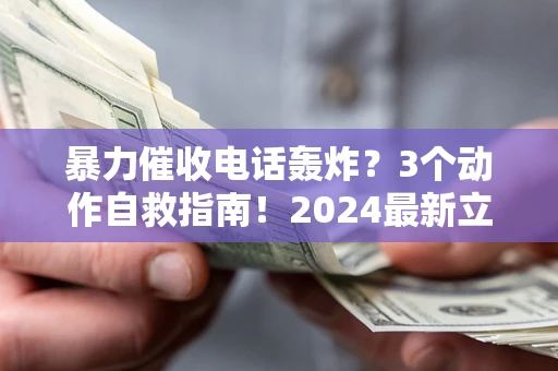 武汉暴力催收电话轰炸？3个动作自救指南！2024最新立案标准全解析